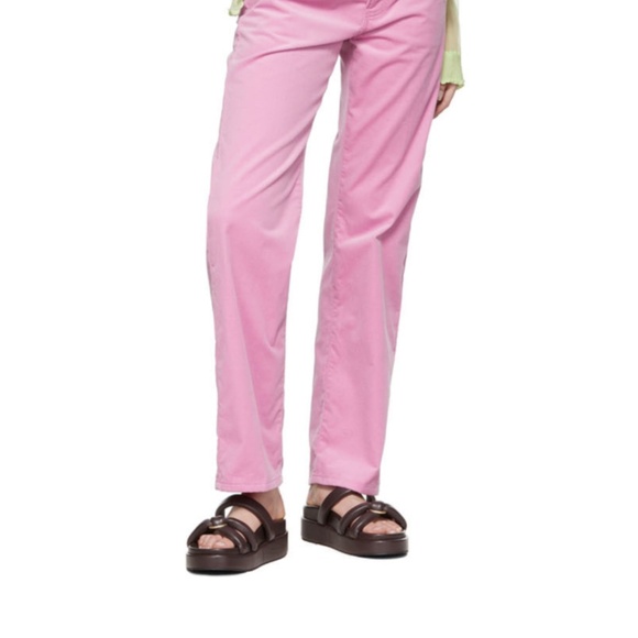 Dries Van Noten Leather Burgundy Brown Platform Flat Sandals Size 36.5 - Picture 7 of 8